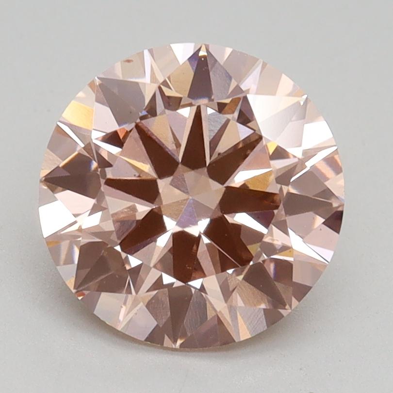 2.09 Ct. Fancy Intense Pink Round Lab Grown Diamond