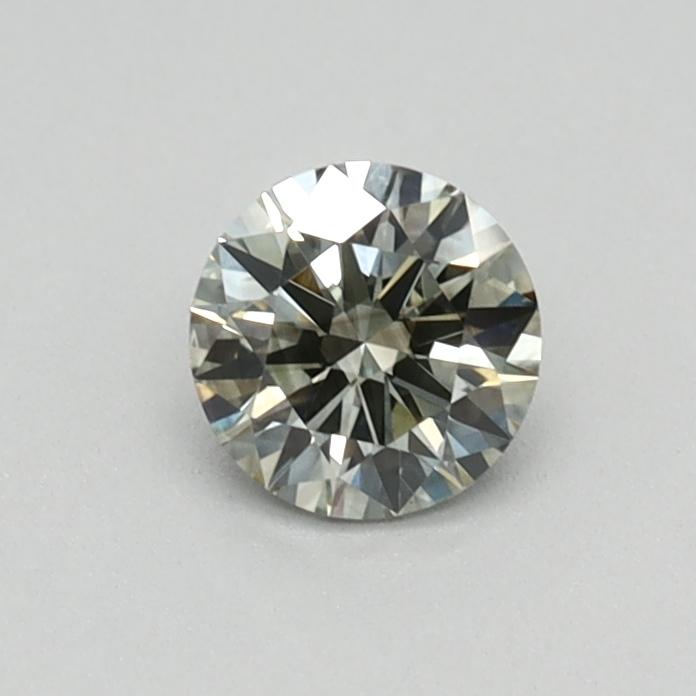 0.30 Ct. Fancy Green Round Lab Grown Diamond