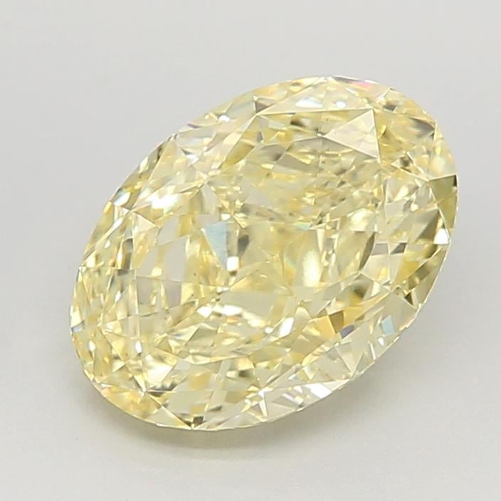 2.03 Ct. Fancy Intense Yellow Oval Lab Grown Diamond