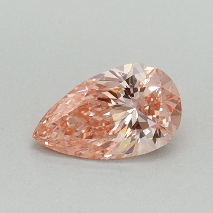 0.40 Ct. Fancy Vivid Pink Pear Lab Grown Diamond