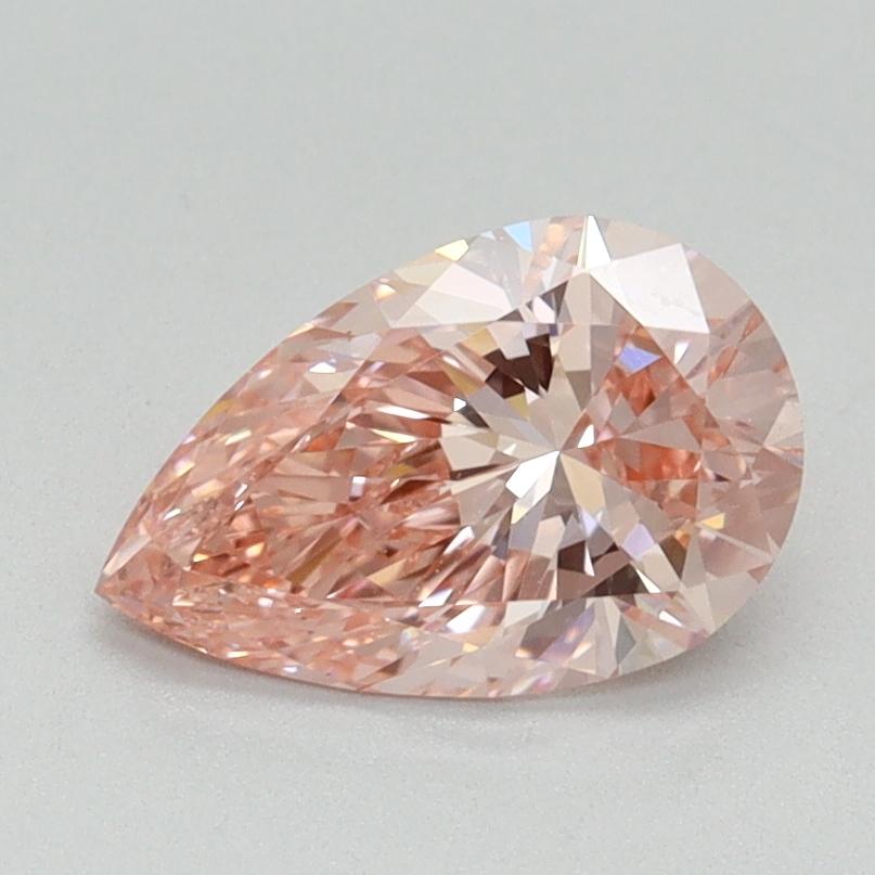 1.07 Ct. Fancy Intense Pink Pear Lab Grown Diamond