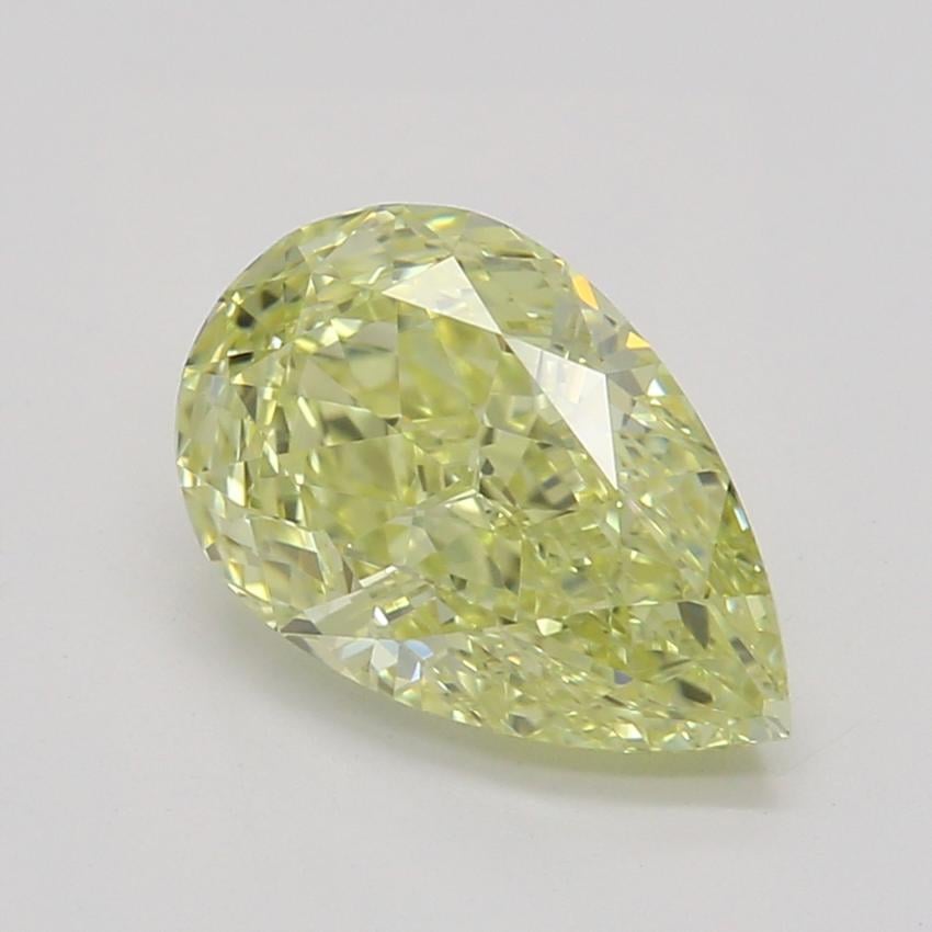 1.02 Ct. Fancy Yellow Pear Diamond