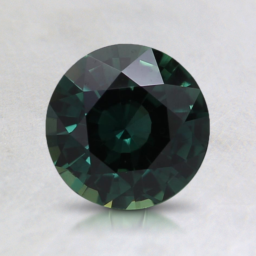 6.5mm Premium Teal Round Sapphire