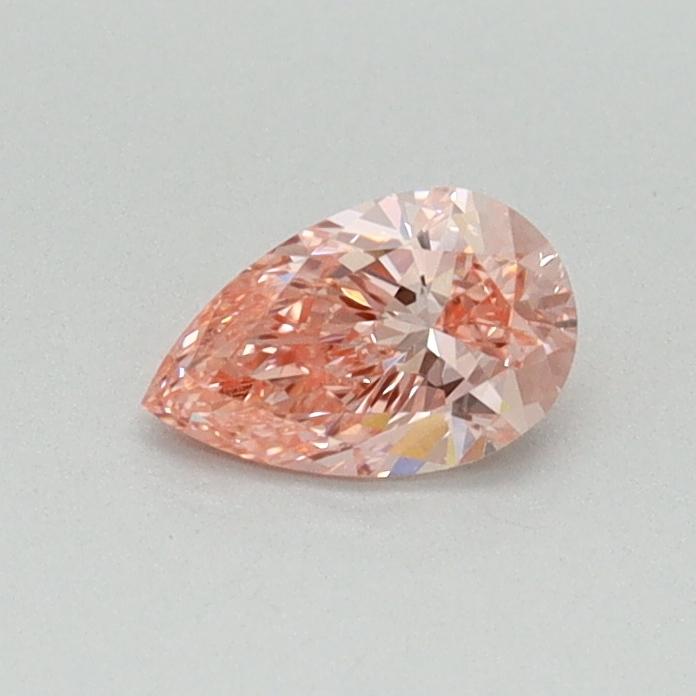 0.32 Ct. Fancy Vivid Pink Pear Lab Grown Diamond