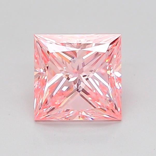 0.99 Ct. Fancy Intense Pink Princess Lab Grown Diamond