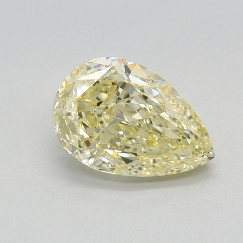 1.05 Ct. Fancy Yellow Pear Lab Grown Diamond