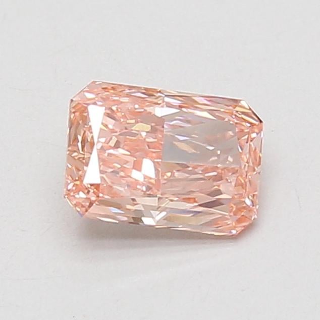 0.92 Ct. Fancy Vivid Pink Radiant Lab Grown Diamond
