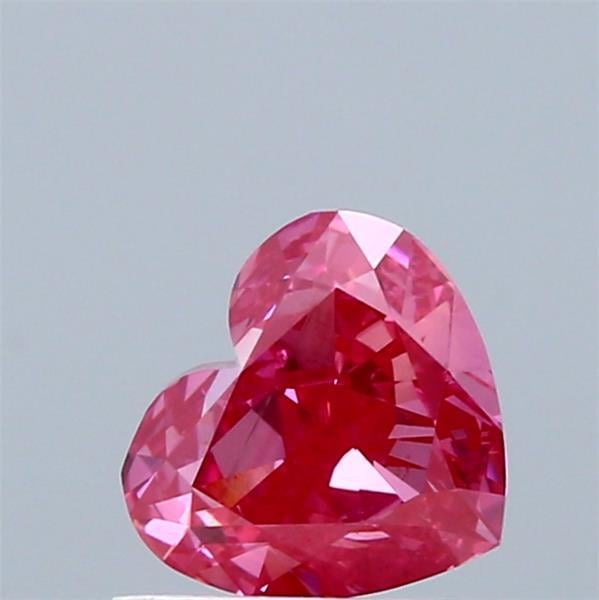 1.06 Ct. Fancy Vivid Pink Heart Lab Grown Diamond