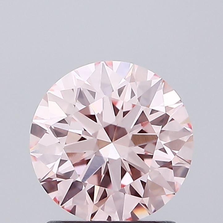 1.52 Ct. Fancy Intense Pink Round Lab Grown Diamond