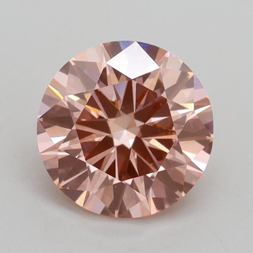1.50 Ct. Fancy Intense Pink Round Lab Grown Diamond
