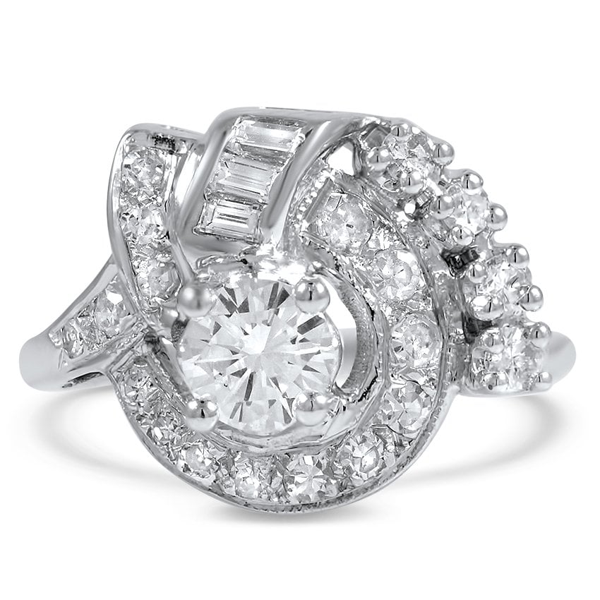 Retro Diamond Vintage Ring