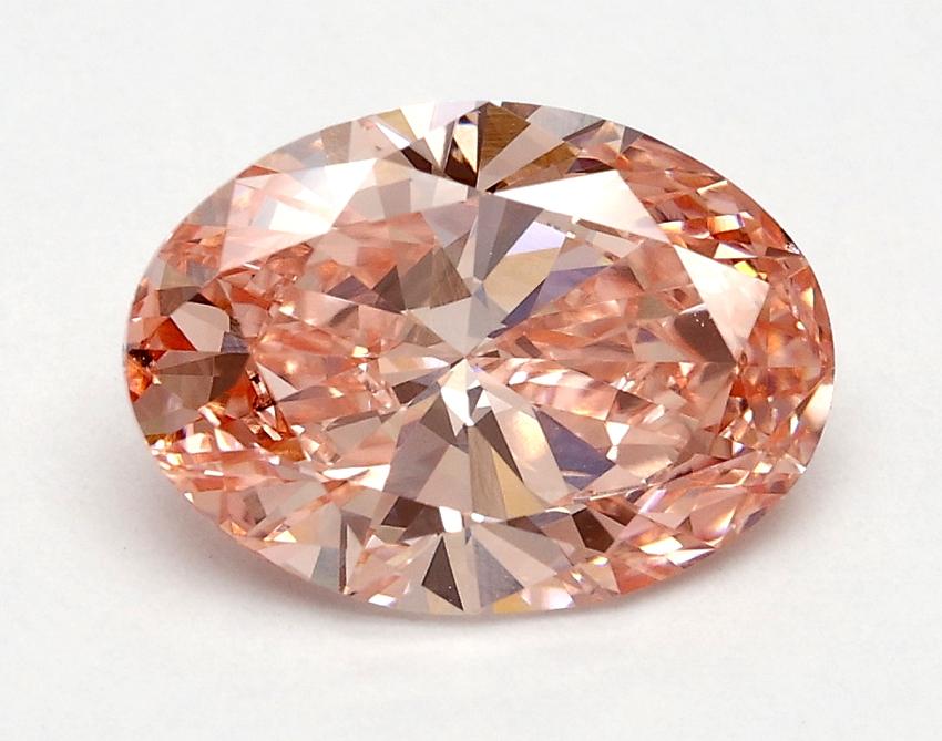 1.50 Ct. Fancy Vivid Pink Oval Lab Grown Diamond
