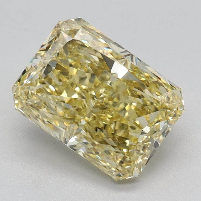 2.02 Ct. Fancy Vivid Yellow Radiant Lab Grown Diamond