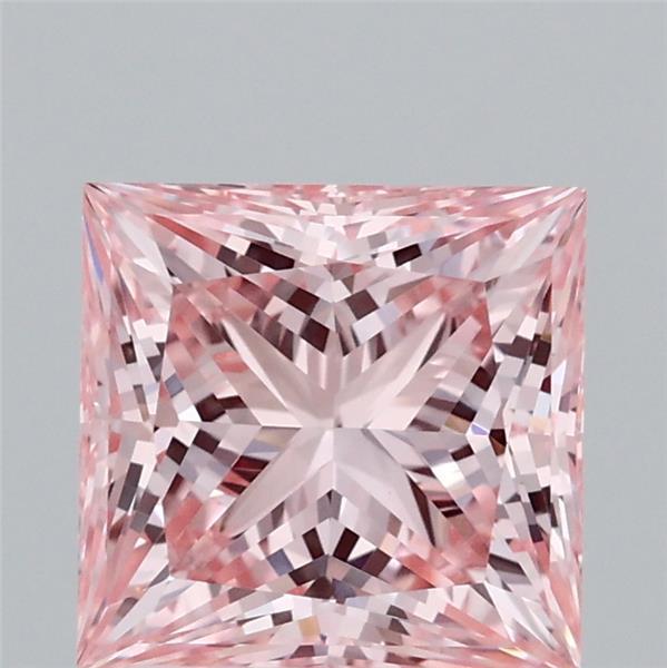 2.11 Ct. Fancy Intense Pink Princess Lab Grown Diamond