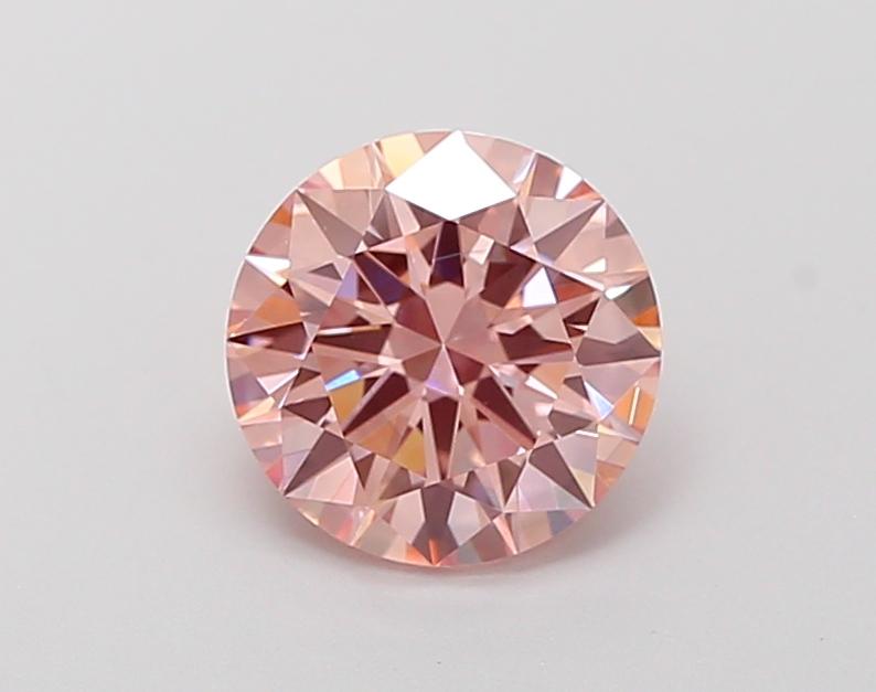 1.50 Ct. Fancy Intense Pink Round Lab Grown Diamond