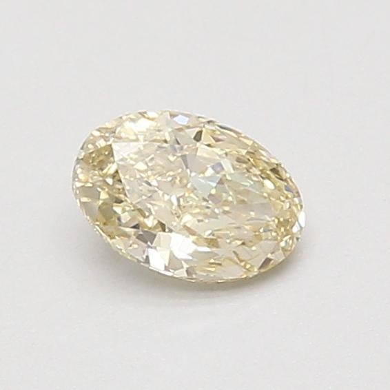 0.50 Ct. Fancy Yellow Oval Lab Grown Diamond