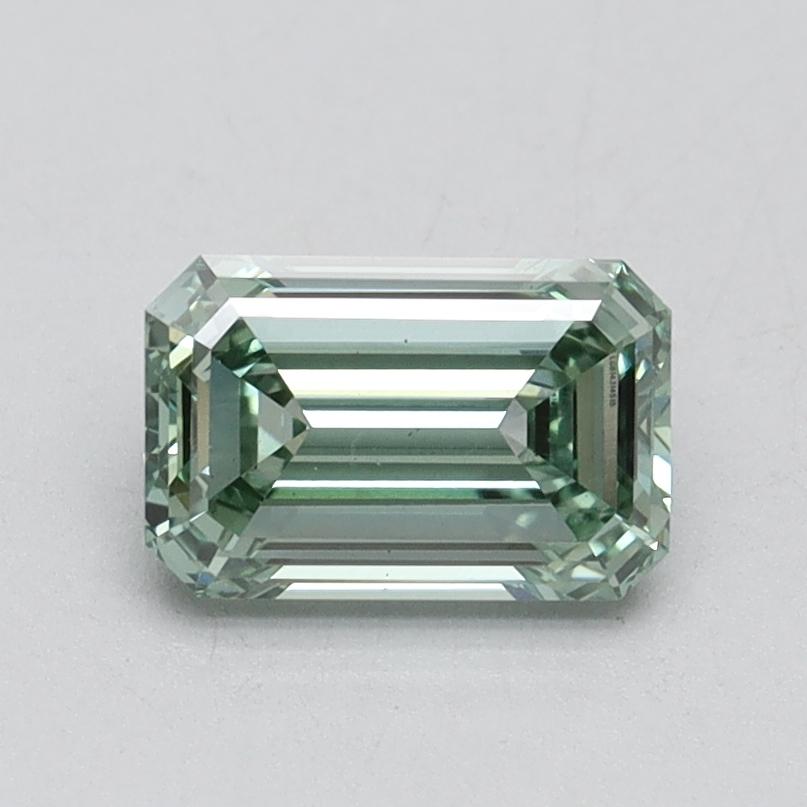 1.03 Ct. Fancy Intense Pacific Green Emerald Lab Grown Diamond