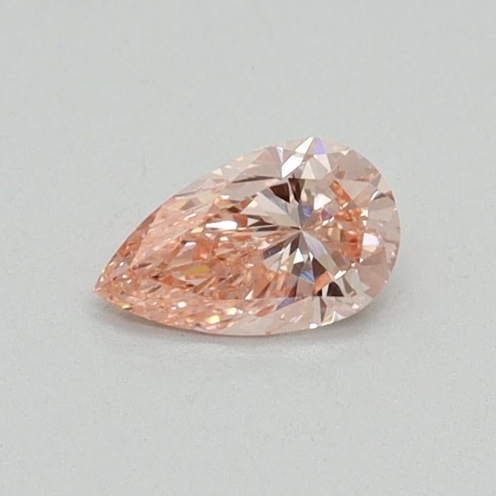 0.30 Ct. Fancy Vivid Pink Pear Lab Grown Diamond