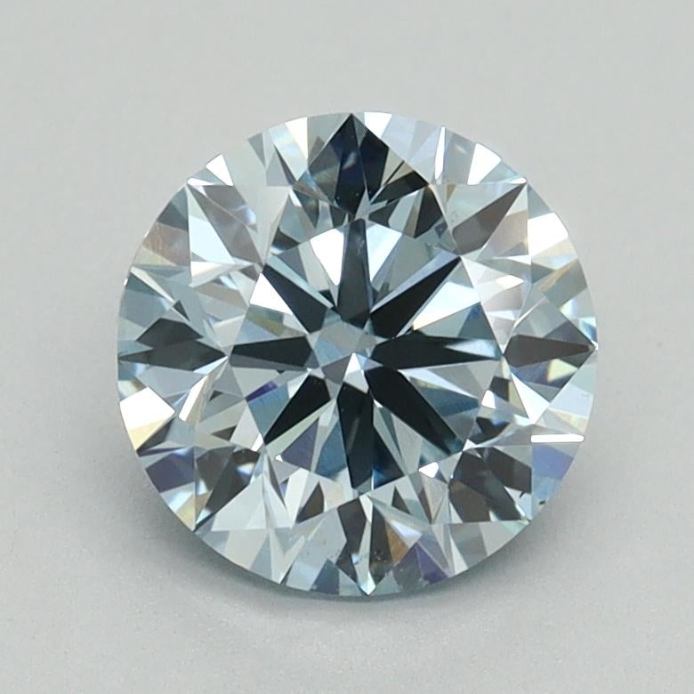 1.50 Ct. Fancy Intense Blue Round Lab Grown Diamond