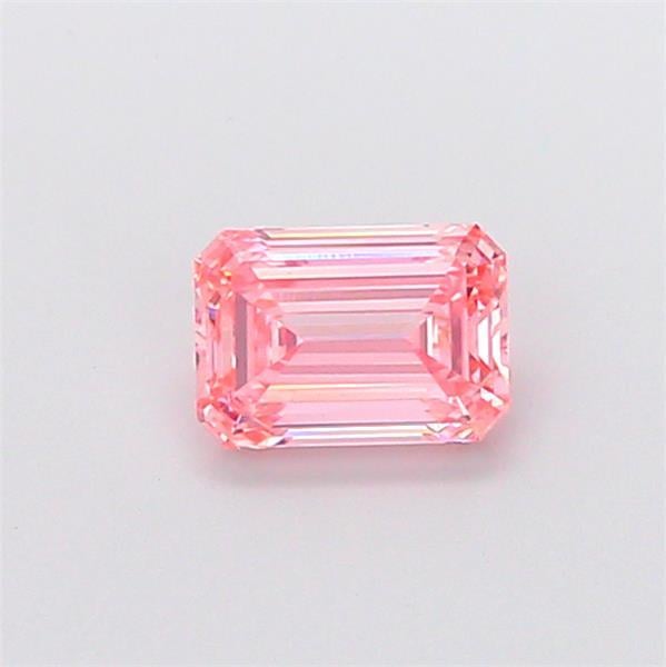 1.07 Ct. Fancy Vivid Pink Emerald Lab Grown Diamond