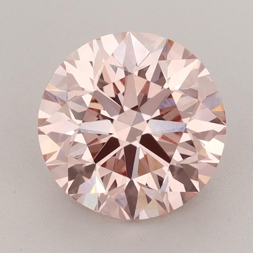 3.00 Ct. Fancy Intense  Pink Round Lab Grown Diamond