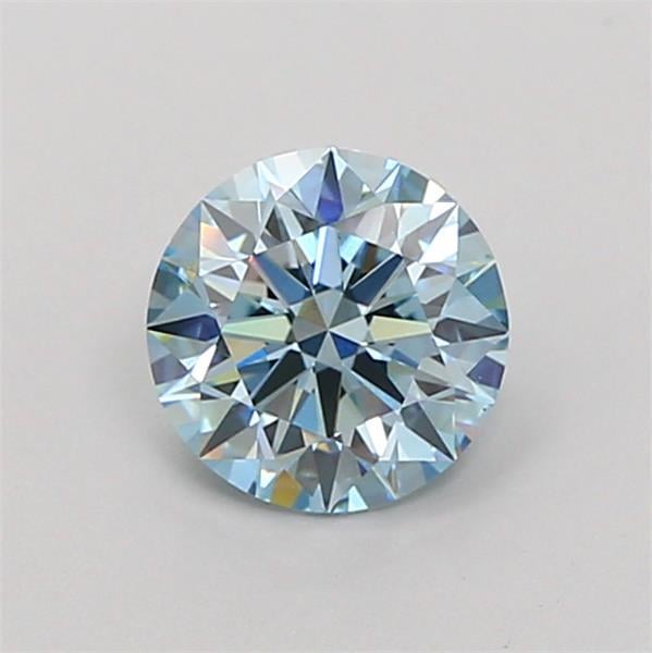 1.00 Ct. Fancy Vivid  Blue Round Lab Grown Diamond