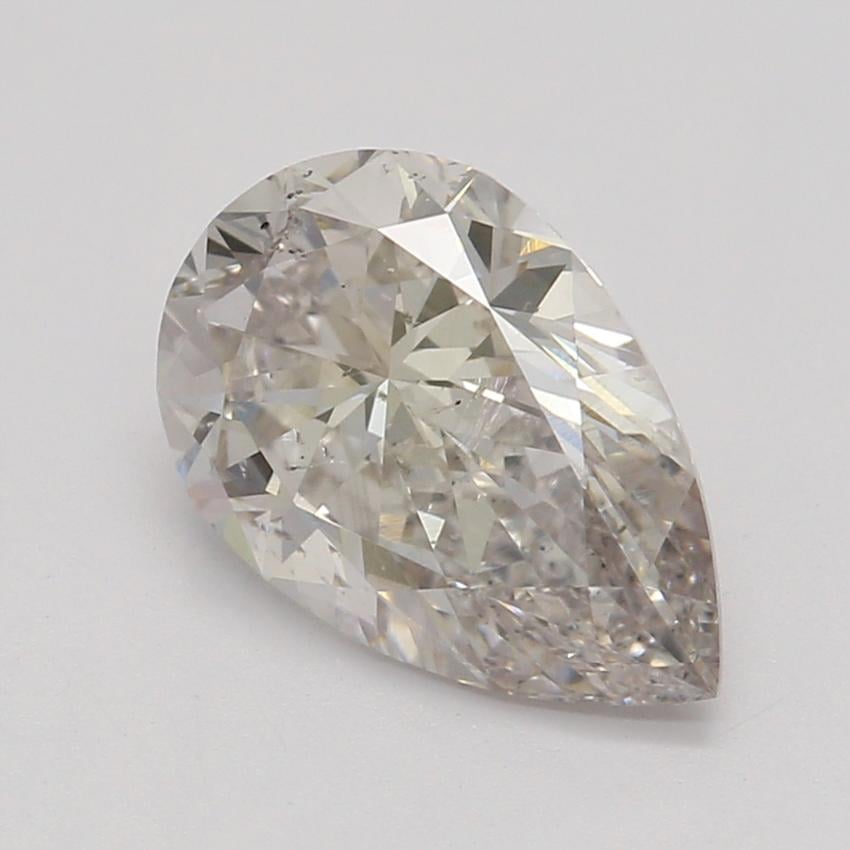 1.00 Ct. Fancy Light Brown-Pink Pear Diamond