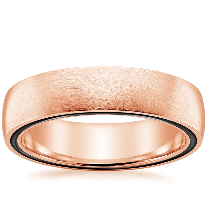 Rose gold diamond engagement ring with surprise diamond details