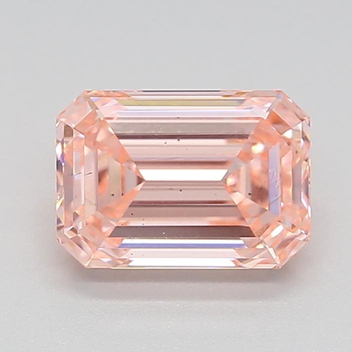 1.06 Ct. Fancy Vivid  Pink Emerald Lab Grown Diamond