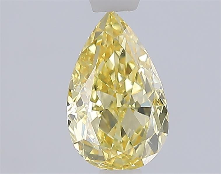 1.01 Ct. Fancy Intense  Yellow Pear Lab Grown Diamond