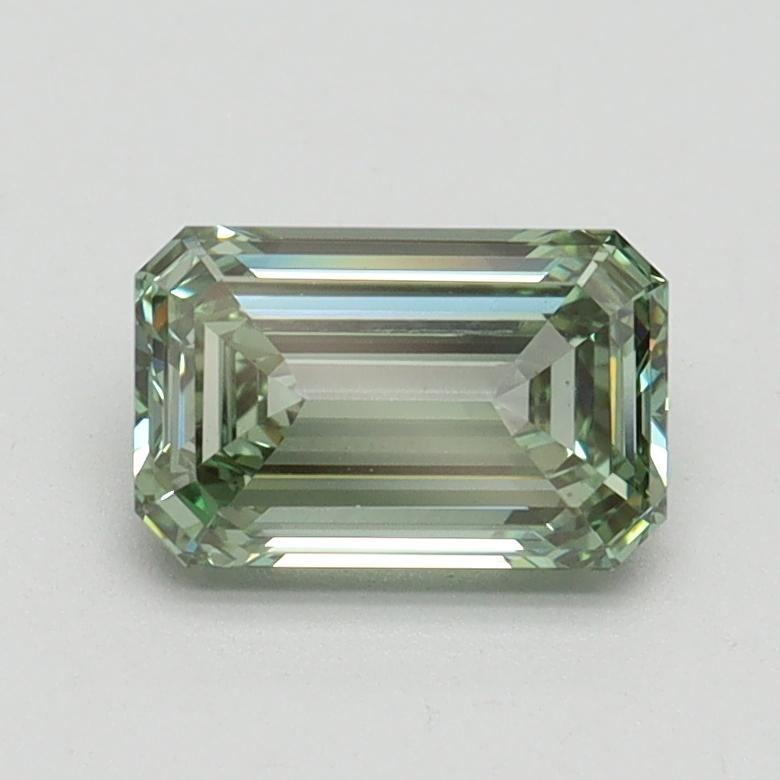 1.00 Ct. Fancy Intense Green Emerald Lab Grown Diamond