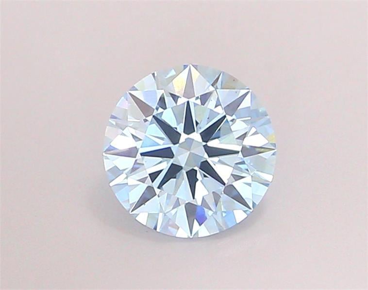 1.08 Ct. Fancy Vivid  Blue Round Lab Grown Diamond