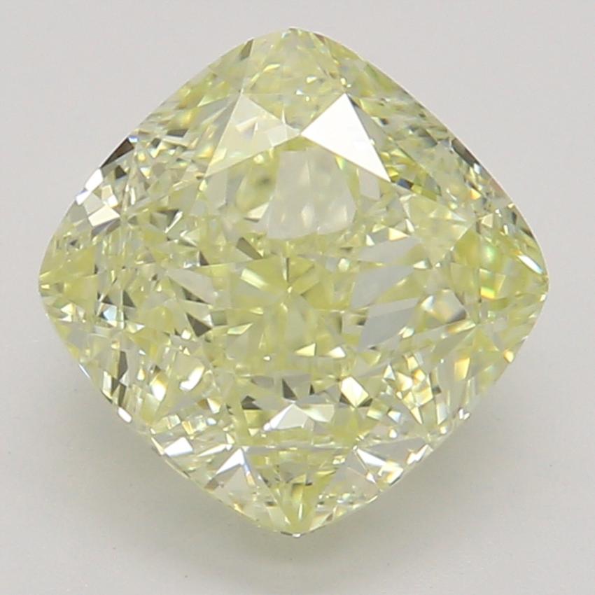 1.32 Ct. Fancy Light Yellow Cushion Diamond