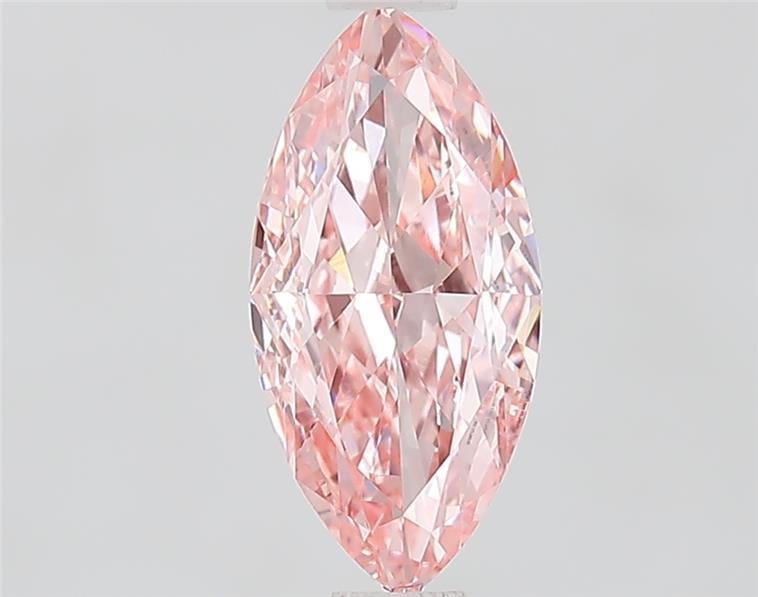 1.01 Ct. Fancy Vivid  Pink Marquise Lab Grown Diamond
