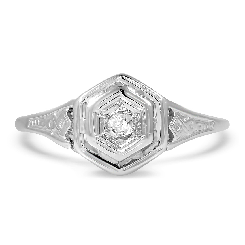 Art Deco Diamond Vintage Ring