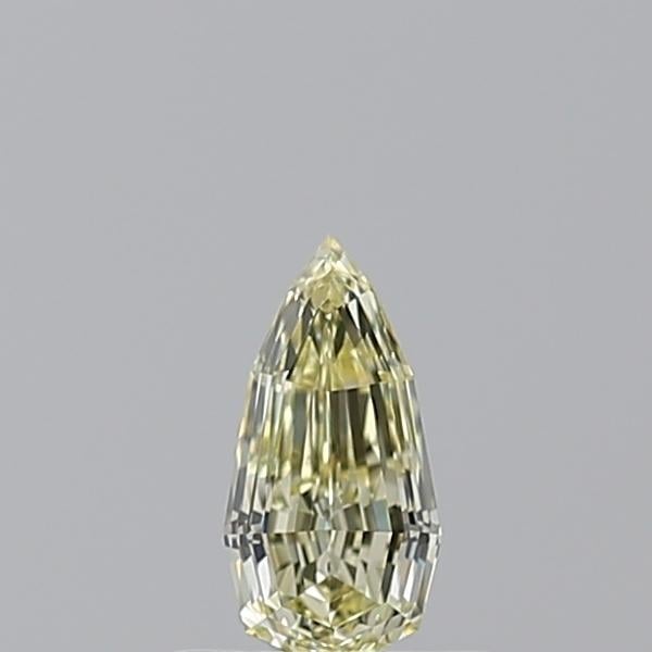 0.52 Ct. Fancy Light Yellow Pear Diamond