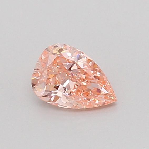 0.41 Ct. Fancy Vivid Pink Pear Lab Grown Diamond