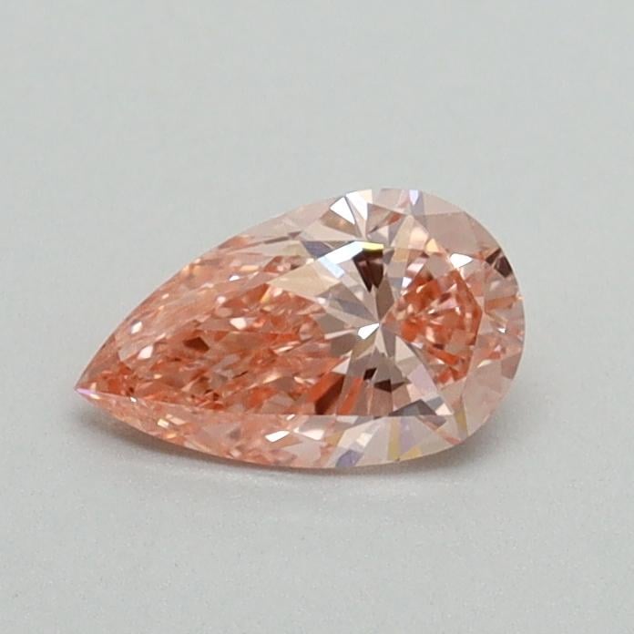 0.40 Ct. Fancy Vivid Pink Pear Lab Grown Diamond