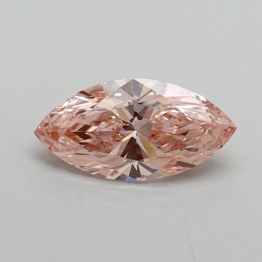1.04 Ct. Fancy Vivid Pink Marquise Lab Grown Diamond