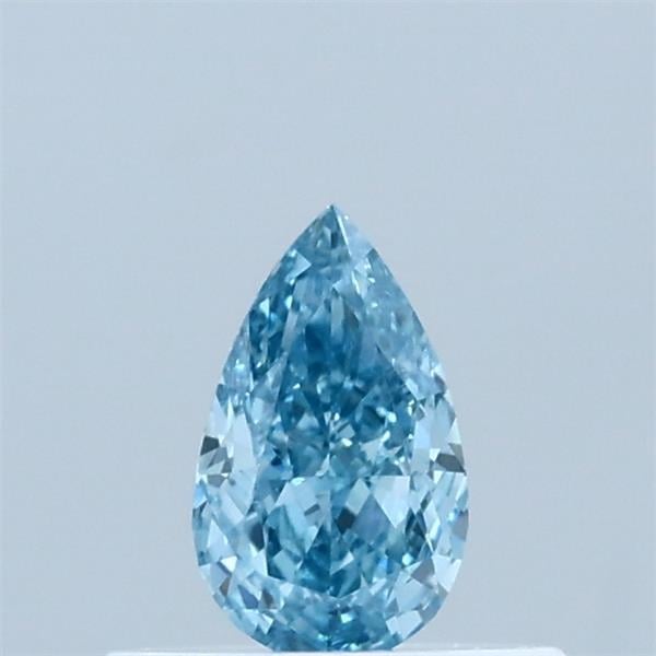 0.34 Ct. Fancy Vivid  Blue Pear Lab Grown Diamond