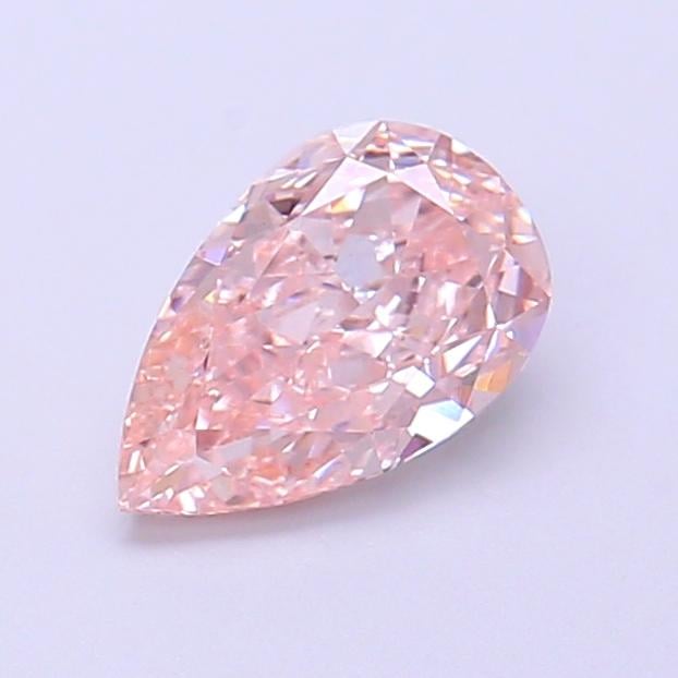 1.07 Ct. Fancy Intense  Pink Pear Lab Grown Diamond