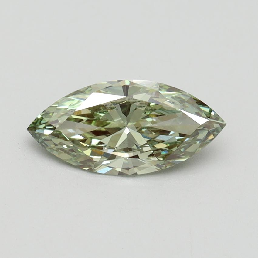 1.00 Ct. Fancy Intense Green Marquise Lab Grown Diamond
