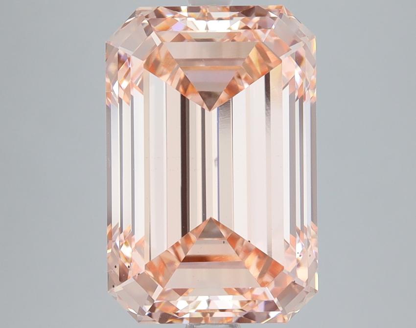 6.09 Ct. Fancy Intense Pink Emerald Lab Grown Diamond