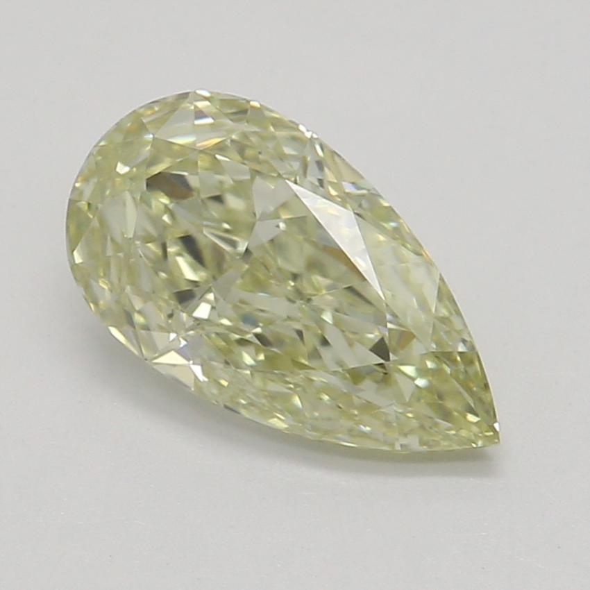 0.70 Ct. Fancy Yellow Pear Diamond