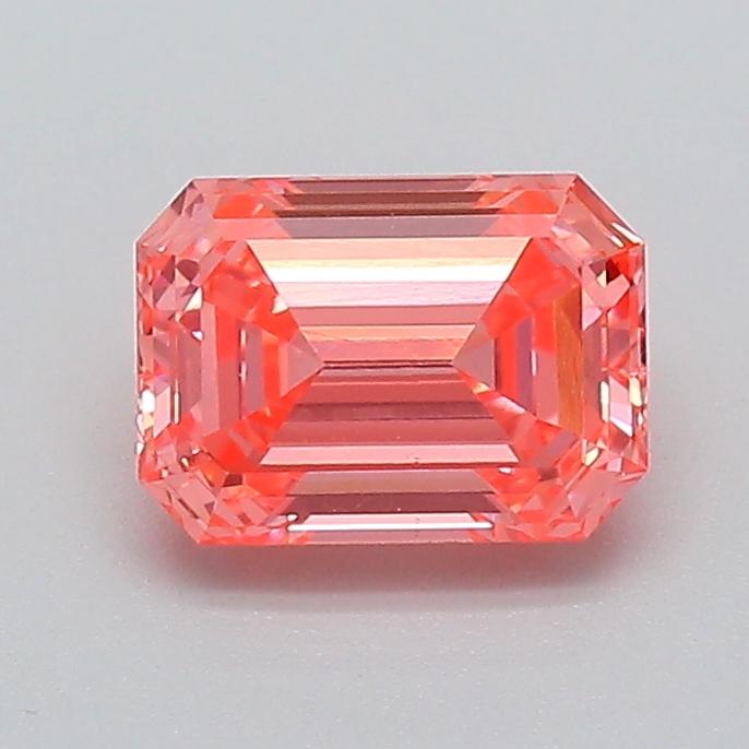 1.02 Ct. Fancy Vivid  Pink Emerald Lab Grown Diamond