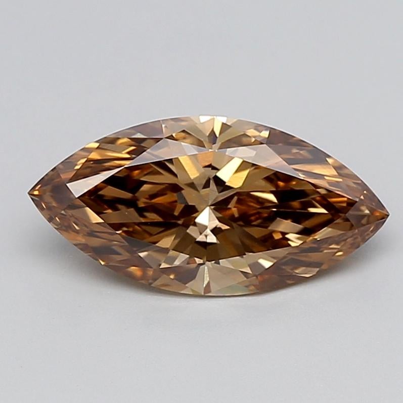 2.05 Ct. Fancy  Brown Marquise Lab Grown Diamond