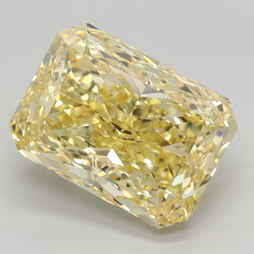 2.33 Ct. Fancy Vivid Yellow Radiant Lab Grown Diamond