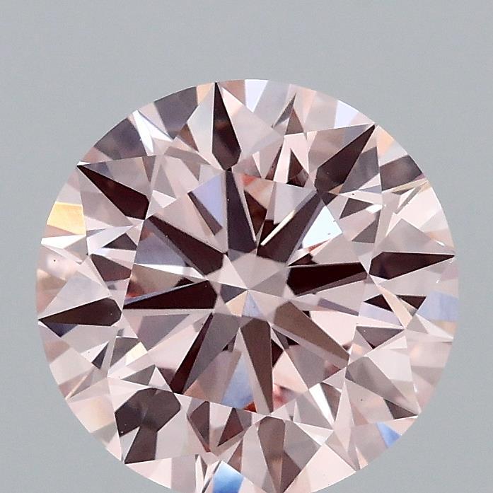 2.06 Ct. Fancy Pink Round Lab Grown Diamond
