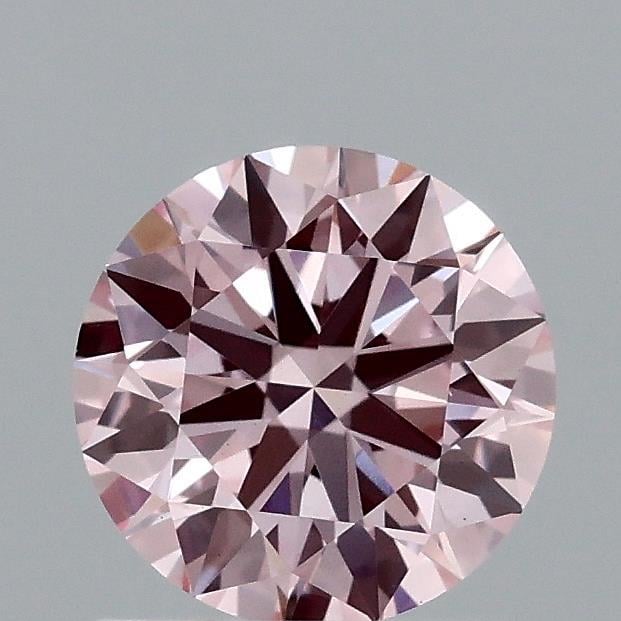 1.07 Ct. Fancy Intense Pink Round Lab Grown Diamond