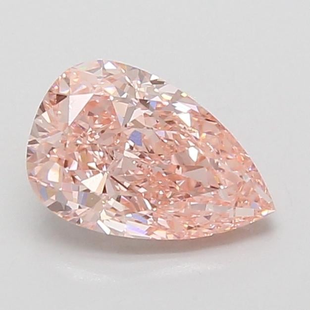 1.51 Ct. Fancy Vivid Pink Pear Lab Grown Diamond